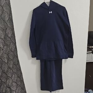 Under Armour Dark Blue Hoodie and Joggers
